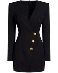Balmain - Mini Dress - Lyst