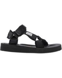 black suicoke sandals