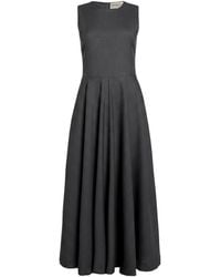 Officine Generale - Midi Dress Virgin Wool - Lyst