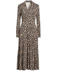 MICHAEL Michael Kors - Midi Dress Viscose, Elastane - Lyst