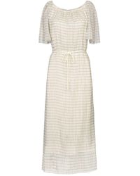 Calvin Klein Vestido a media pierna - Blanco