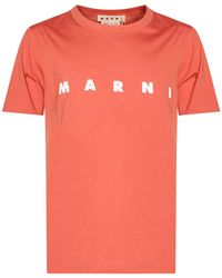 Marni - T-Shirt Cotton - Lyst