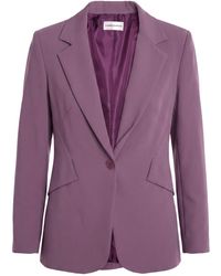 Sandro Ferrone - Blazer Polyester, Elastane - Lyst