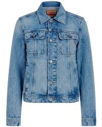 DIESEL - Denim Outerwear Cotton - Lyst