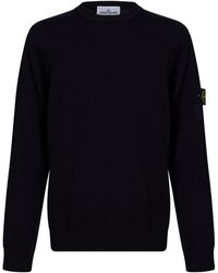 Stone Island - Sweater Virgin Wool, Polyester - Lyst