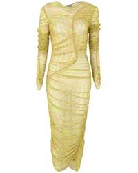 Mugler - Midi Dress - Lyst