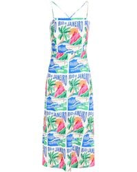 FARM Rio - Midi-Kleid - Lyst