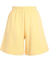 NINETY PERCENT Shorts & Bermuda Shorts - Yellow