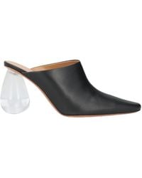 Loewe - Drop Heel Mule In Calfskin - Lyst