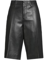 Helmut Lang - Shorts & Bermuda Shorts Calfskin - Lyst