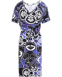Leonard Paris - Midi Dress Polyamide - Lyst