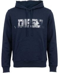 DIESEL - Midnight Sweatshirt Cotton - Lyst