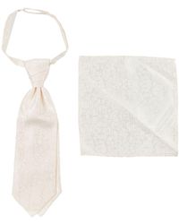 Wilvorst - Ivory Ties & Bow Ties Polyester, Viscose - Lyst