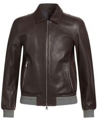 THE JACK AND JACKIE LEATHERS - Dark Jacket Leather, Polyester - Lyst