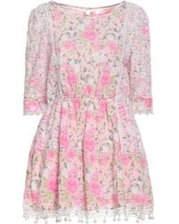 LoveShackFancy - Mini-Kleid - Lyst