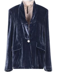 Manila Grace Giacca - Blu