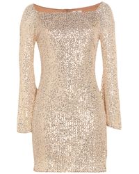 Carla G - Mini Dress Polyester - Lyst