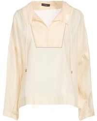 Peserico - Top Cotton, Silk - Lyst
