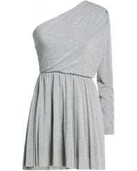 SOLOTRE - Mini Dress Viscose, Polyamide, Metallic Polyester, Elastane - Lyst