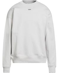 Off-White c/o Virgil Abloh - Light Sweatshirt Cotton - Lyst