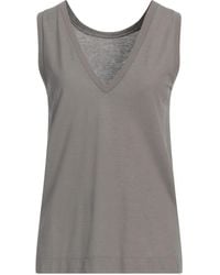Zanone - Tank Top - Lyst