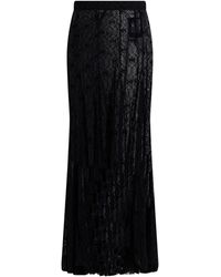 Elisabetta Franchi - Maxi Skirt Polyamide - Lyst