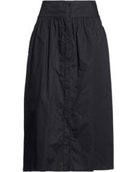 Woolrich - Midi Skirt Cotton - Lyst