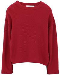 Harris Wharf London Pullover - Rojo