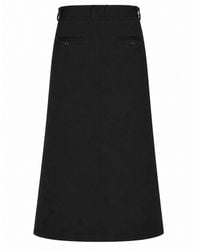 MM6 by Maison Margiela - Midi Skirt - Lyst