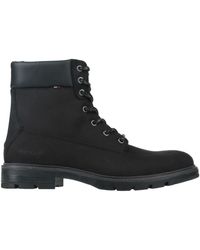 Tommy Hilfiger Ankle Boots - Black