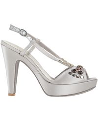 Sgn Giancarlo Paoli Sandals - Grey