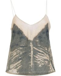 DIESEL - Top Cotton, Nylon - Lyst