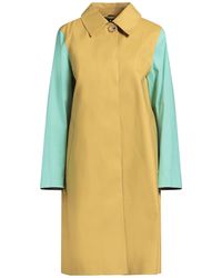 Mackintosh - Mustard Overcoat & Trench Coat Cotton - Lyst