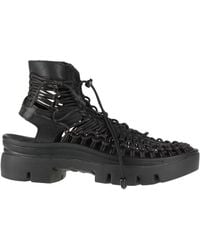 Keen - Ankle Boots Leather, Textile Fibers - Lyst