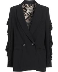 5 PROGRESS - Blazer Viscose, Linen - Lyst