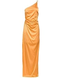 Patrizia Pepe - Maxi Dress Viscose, Polyamide, Elastane - Lyst