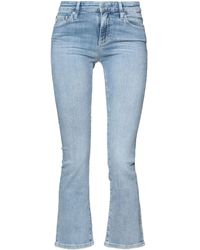 AG Jeans - Denim Cropped - Lyst