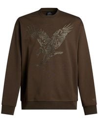 ARMANI EXCHANGE - Military Sweatshirt Cotton, Polyester, Elastane - Lyst