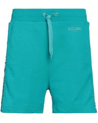 Moschino - Swim Shorts & Bermuda Shorts Cotton, Elastane - Lyst