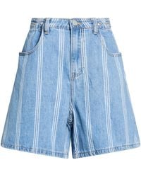 ELEH - Denim Shorts - Lyst