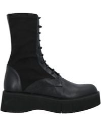 Paloma Barceló - Ankle Boots Textile Fibers, Leather - Lyst