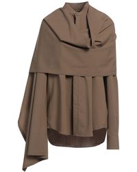 ARMARIUM - Khaki Shirt Virgin Wool, Elastane - Lyst