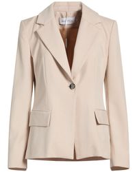 SIMONA CORSELLINI - Blazer Polyester, Viscose, Elastane - Lyst