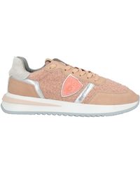 Philippe Model - Blush Sneakers Textile Fibers, Leather - Lyst