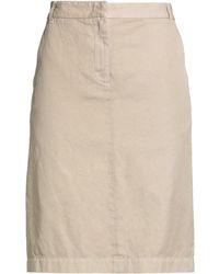 Aspesi - Midi Skirt Cotton - Lyst