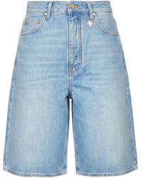 Amiri - Denim Shorts Cotton - Lyst