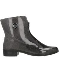 Liu Jo - Charcoal Ankle Boots Pvc - Lyst