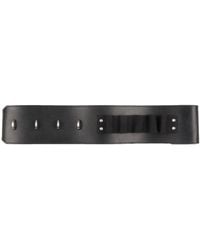 Rick Owens - Belt Bull Skin, Cotton, Brass - Lyst