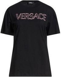 Versace - T-Shirt Cotton, Viscose, Polyester - Lyst