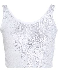 Alessandra Gallo - Top Polyester, Elastane - Lyst